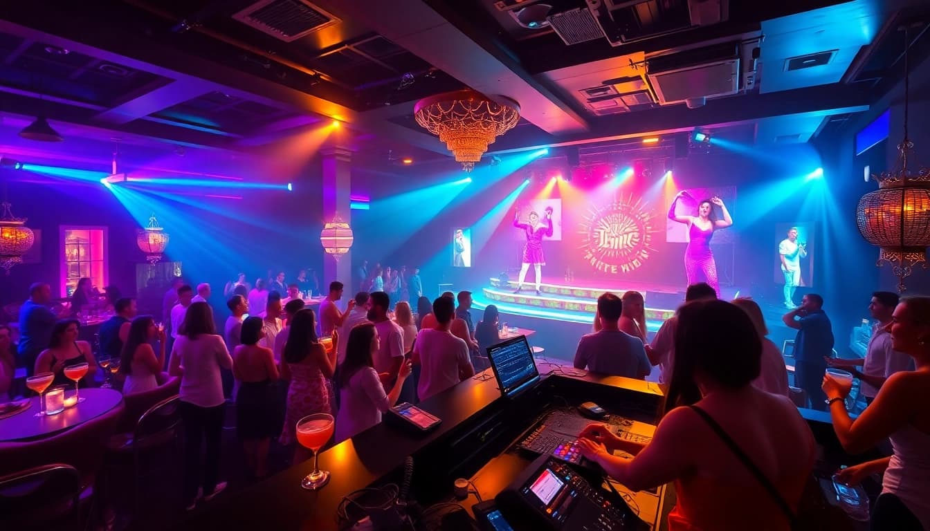 Experience the vibrant energy of Night club sxm with dancing, cocktails, and live performances.