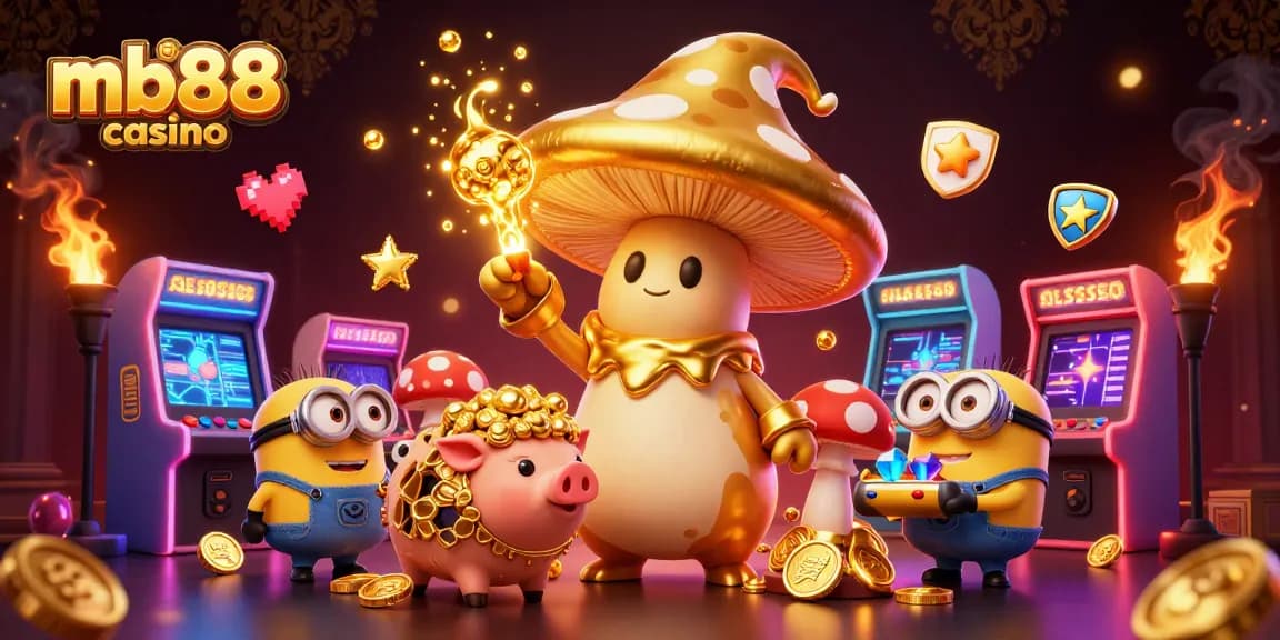 Chơi mb88 casino với bùa phép từ nấm vàng và vật phẩm quý giá.
