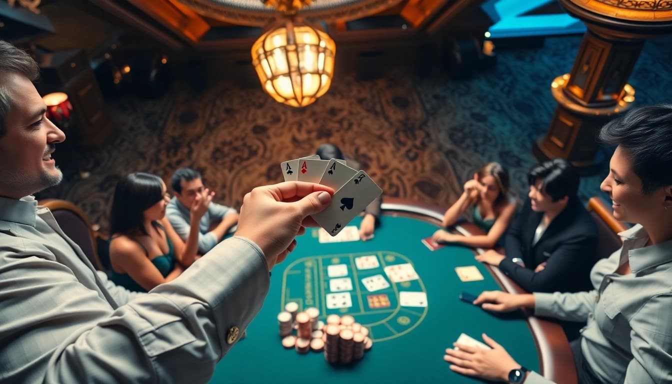 Menangkan ARAHTOGEL di meja blackjack dengan dealer profesional dan pemain antusias.