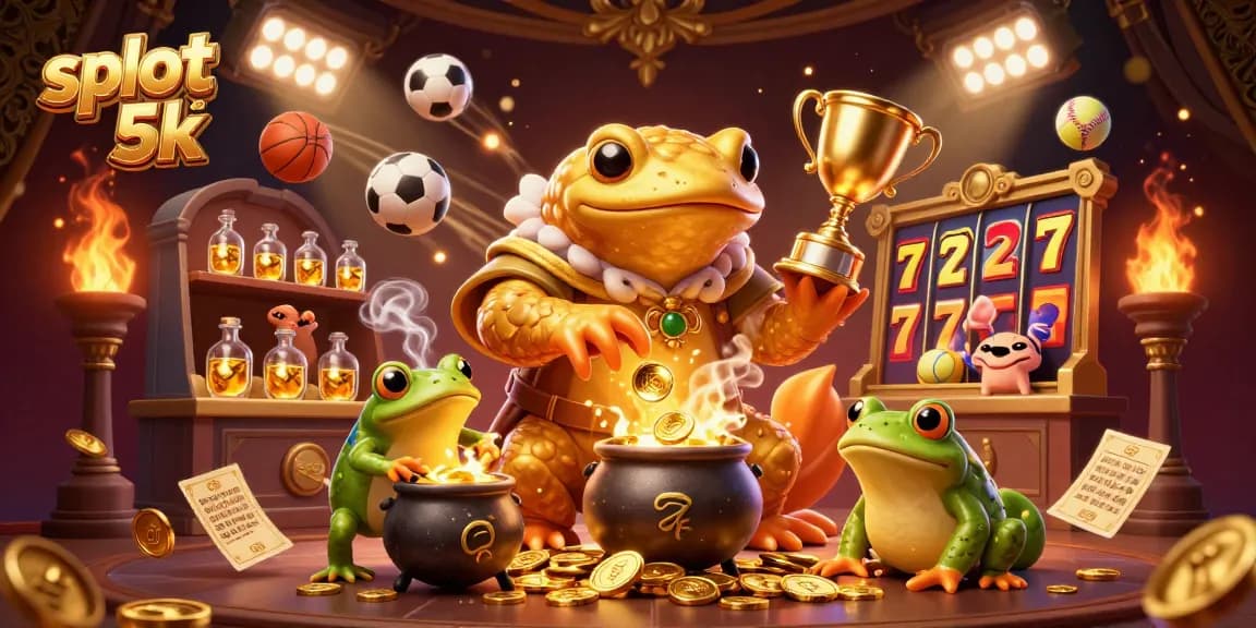 Experience thrilling gameplay with slot modal 5k in a dynamic scene of alchemy and fortune.
