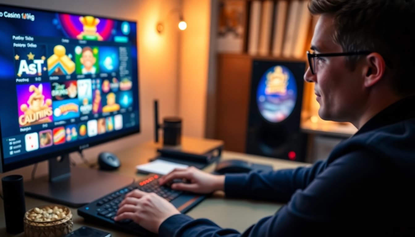Erleben Sie spannende casino online spiele in einem modernen Online-Casino-Setup.