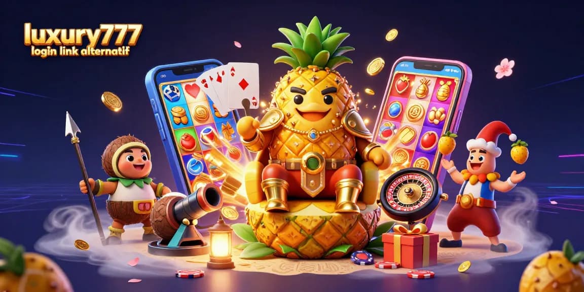 Memperoleh akses cepat ke luxury777 login link alternatif dengan karakter kasino 3D yang menarik.