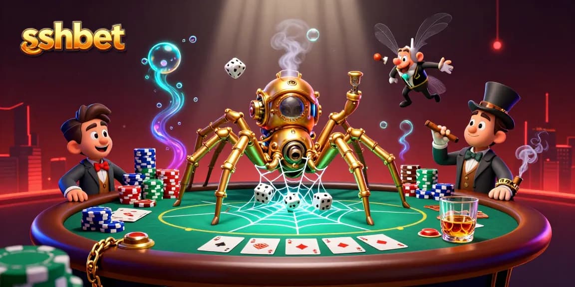 Experience strategic wins at sshbet with engaging 3D casino action featuring unique characters.