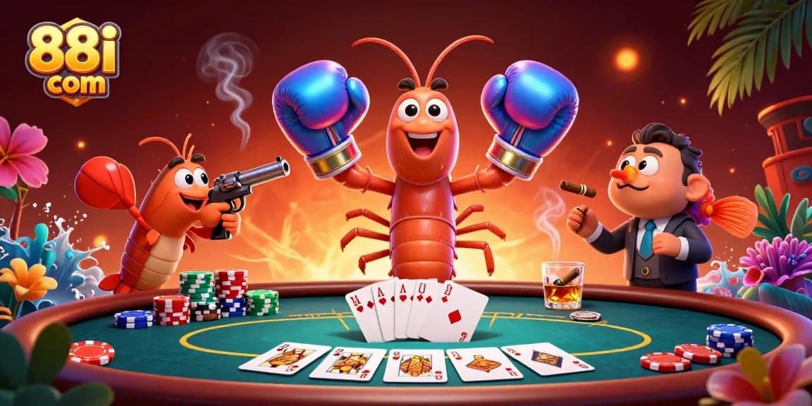 Experience thrilling poker action at 88i com with vibrant game elements and dynamic characters.