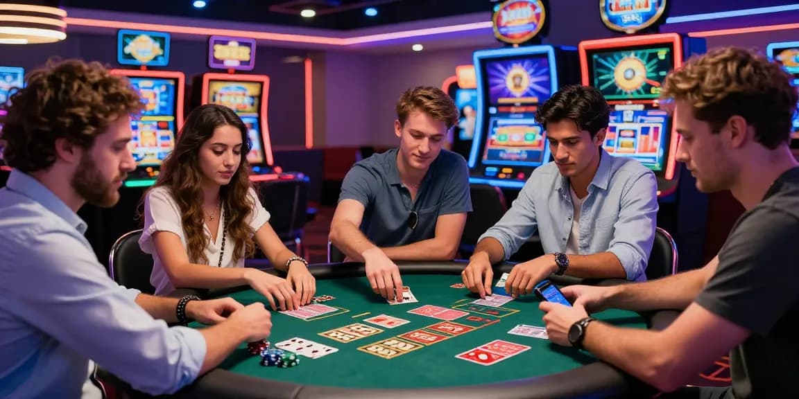 Explore credit card casinos at https://ecpc.org.uk with players enjoying dynamic games and vibrant atmosphere.