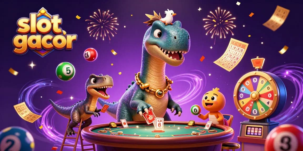 Slot gacor menang besar dengan permainan lotere yang dinamis dan mengasyikkan.