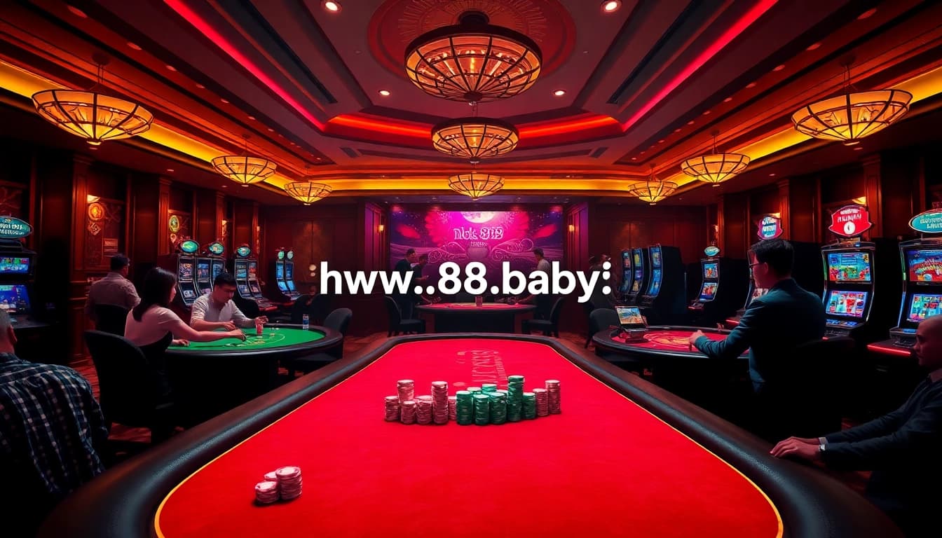 Experience dynamic online gaming at https://nk88.baby/ with thrilling casino tables and colorful chips.