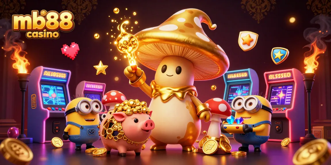 Chơi mb88 casino với bùa phép từ nấm vàng và vật phẩm quý giá.