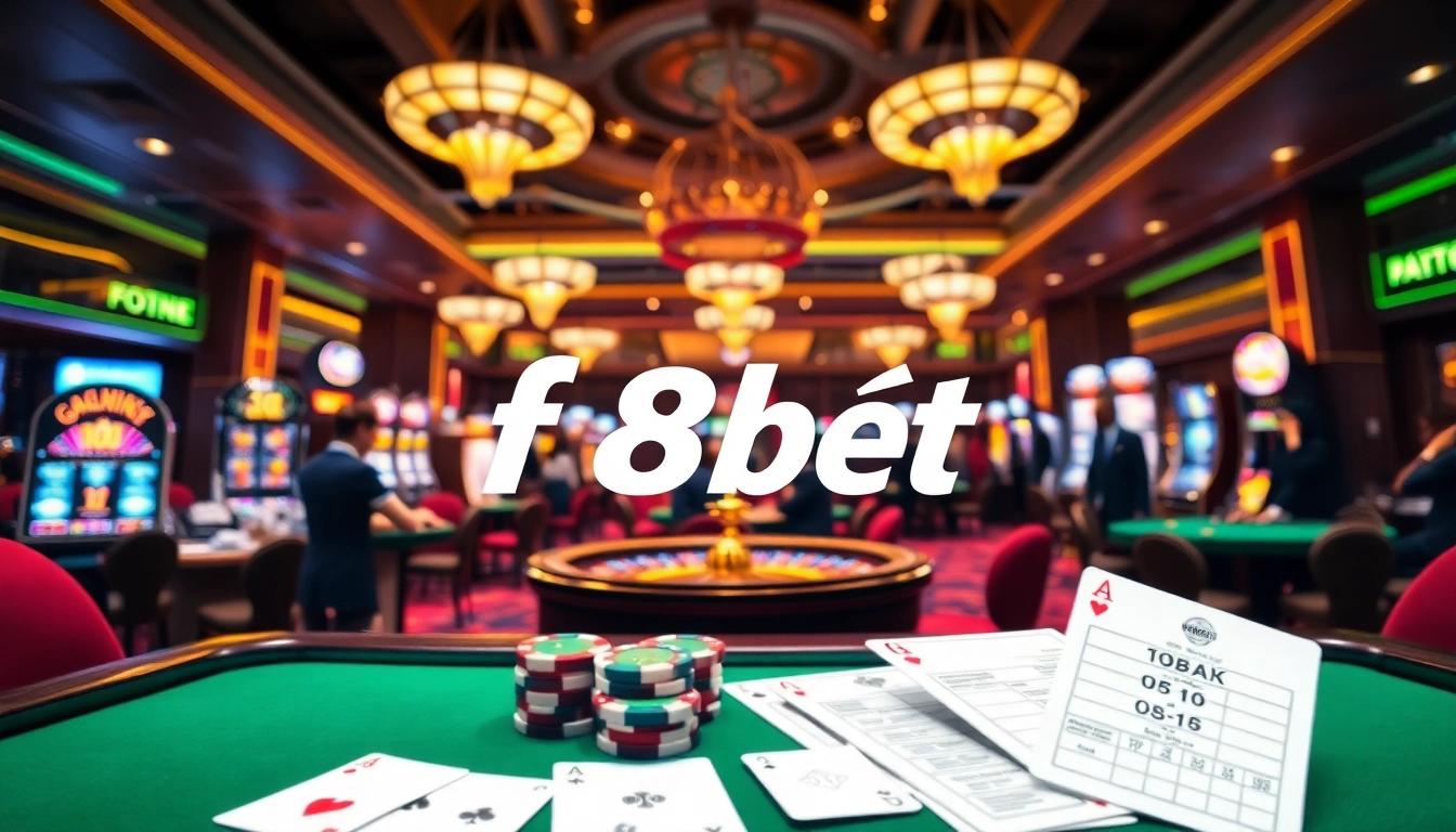 Engaging players at the F8BET trang chủ online casino, enjoying vibrant games and exciting betting options.