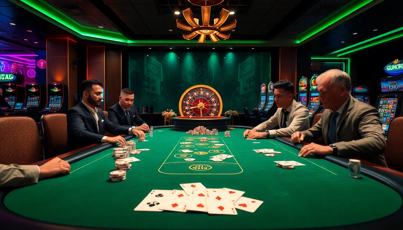 Experience the luxury of gambling at https://gg88live.com/ with a thrilling poker game scene full of excitement and professionalism.