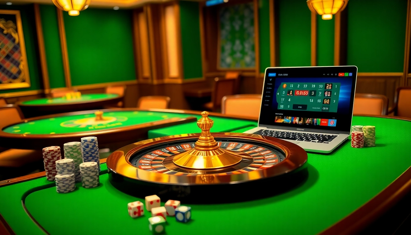 Experience the thrill of RR88 Đăng nhập with vibrant casino tables and interactive gaming interfaces.