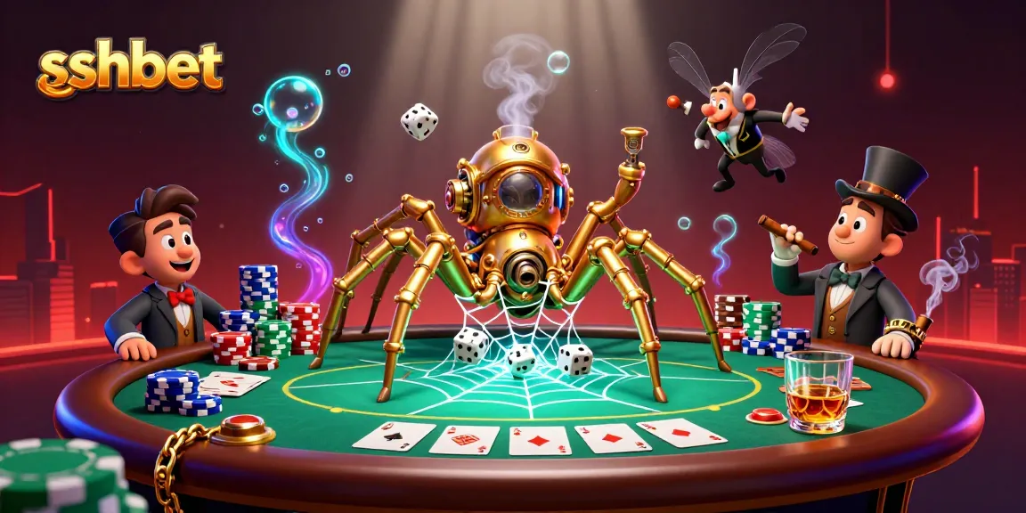 Experience strategic wins at sshbet with engaging 3D casino action featuring unique characters.