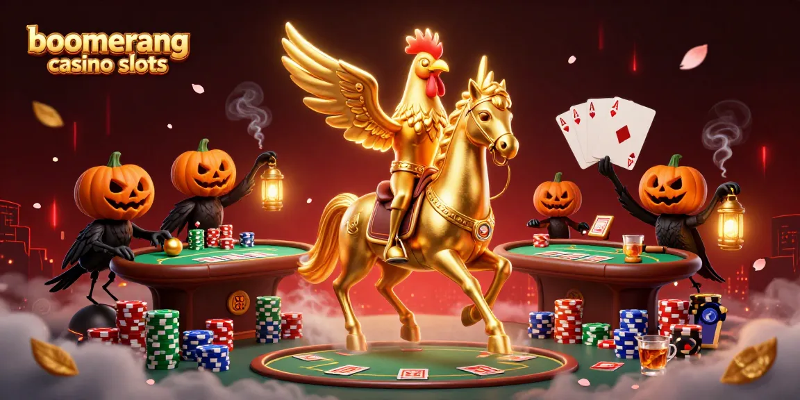 Uživajte v boomerang casino slots, kjer zlate piščance in nočne scene oživijo igranje.