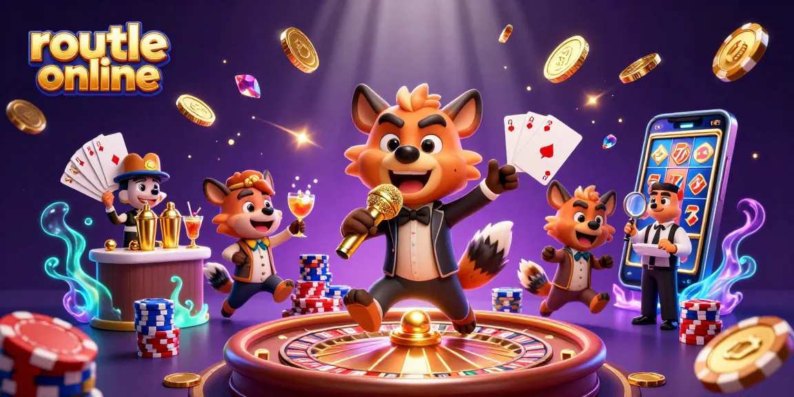 Engage in thrilling roulette online action as hyenas entertain at a vibrant comedy casino.
