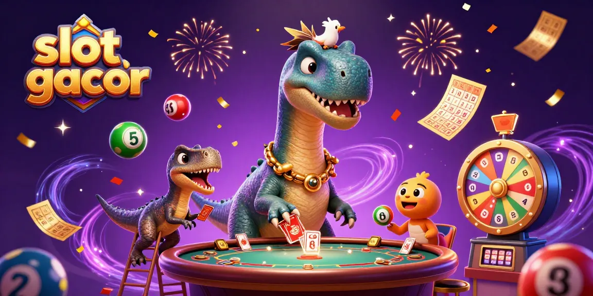 Slot gacor menang besar dengan permainan lotere yang dinamis dan mengasyikkan.
