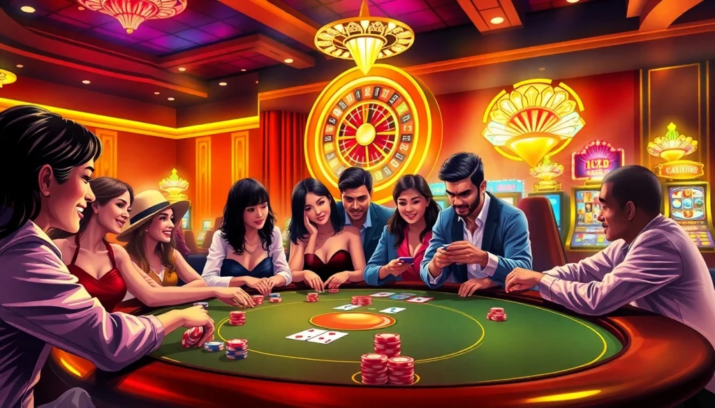 Experience high-stakes excitement at https://789win.associates/ with a luxurious casino setting and poker action.
