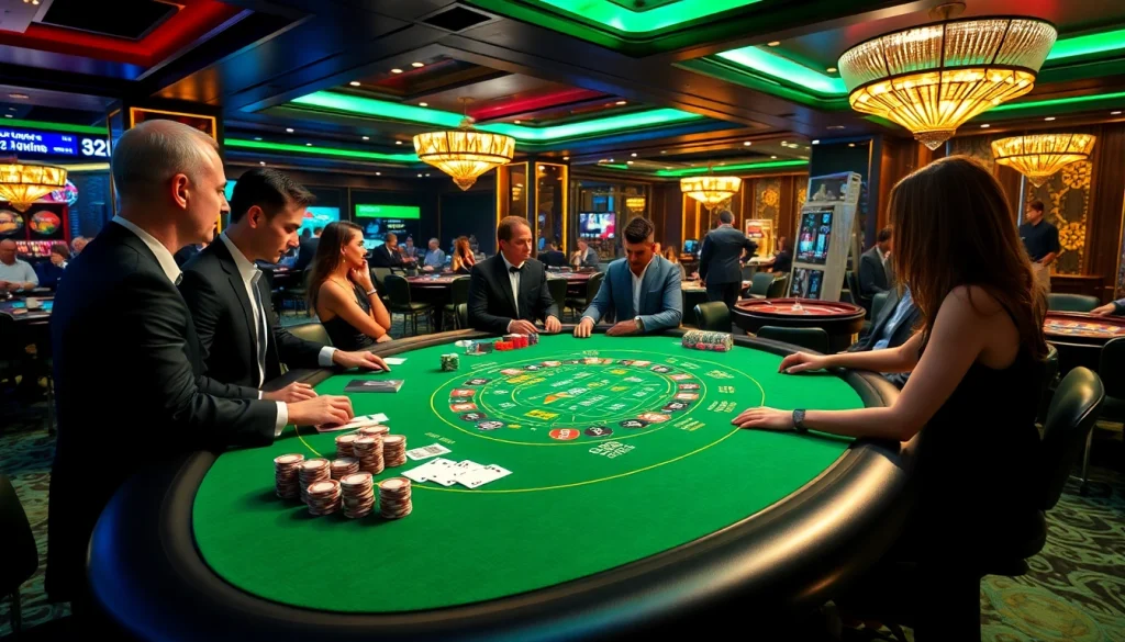 Experience thrilling gameplay at https://32win.cool/ with vibrant casino tables and professional dealers.