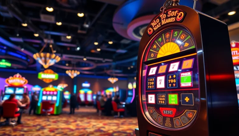 Memukau pengunjung dengan slot maxwin yang menggiurkan di arena kasino yang ramai.