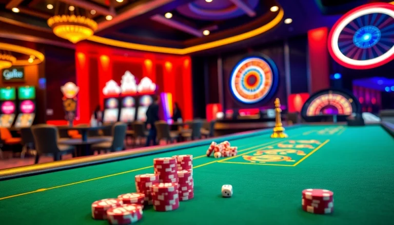 Experience thrilling gameplay at JBO Vietnam with vibrant casino tables and exciting online betting.