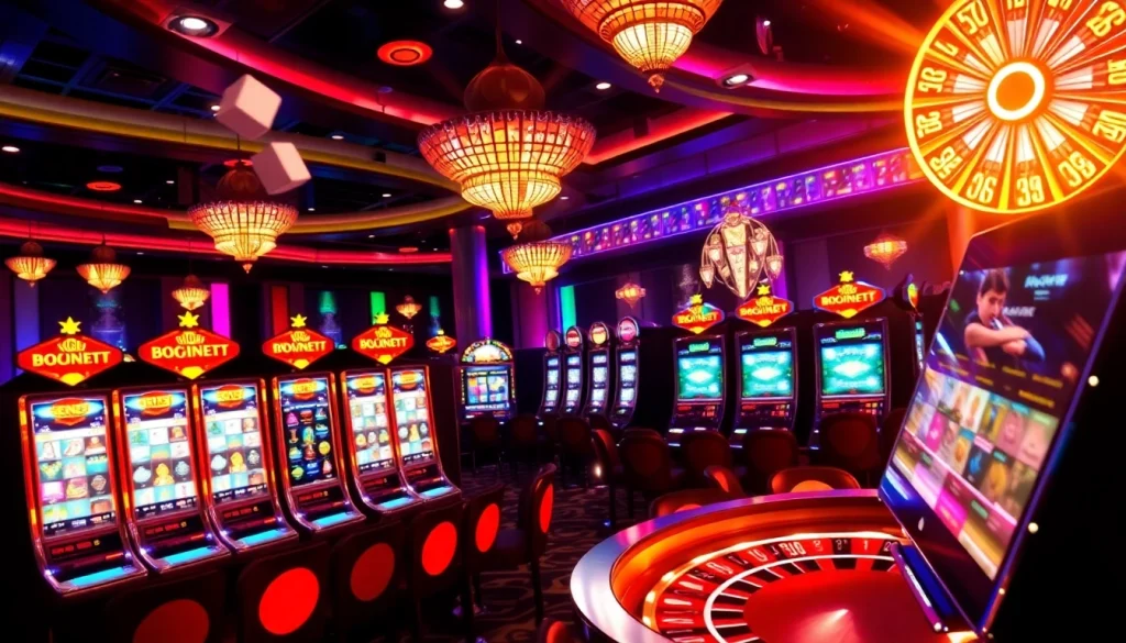 Experience thrilling gameplay at QQMacan with premium slot machines and dynamic casino atmosphere.