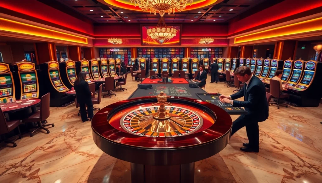 Experience thrilling betting action at https://vj88.online/ with luxurious casinos featuring roulette.