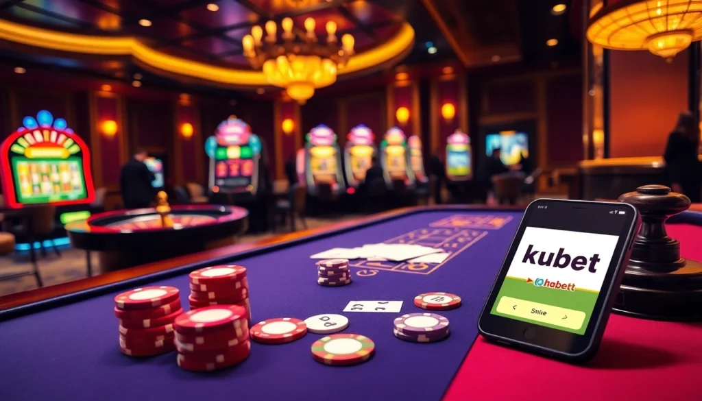 Experience the thrill of gambling with link kubet on dynamic casino tables and vibrant slot machines.