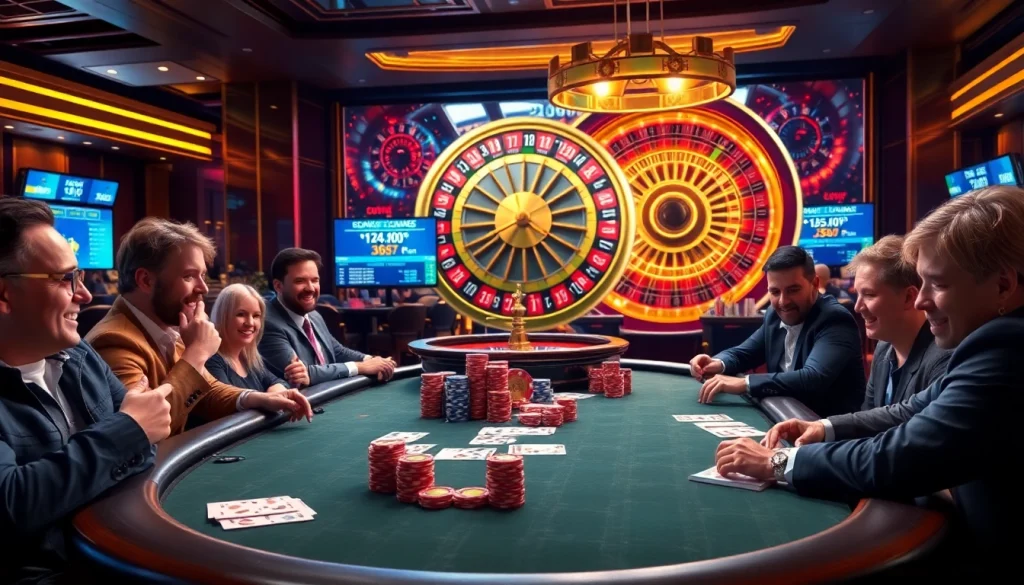 Experience the thrill of high-stakes gambling at LC88 with exciting poker action.